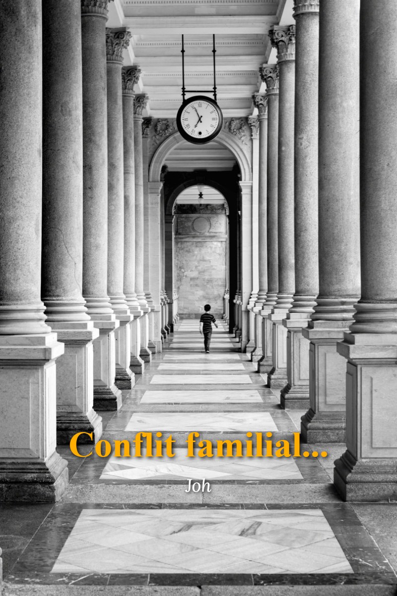 Couverture — Conflit familial...
