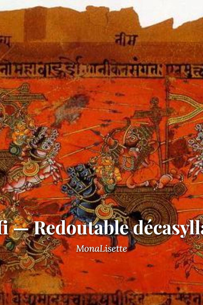 Couverture de Défi — Redoutable décasyllabe