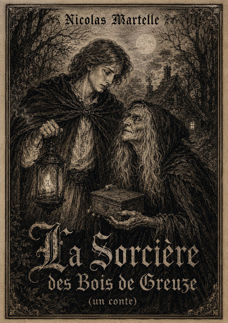 Couverture — La Sorcière des bois de Greuze