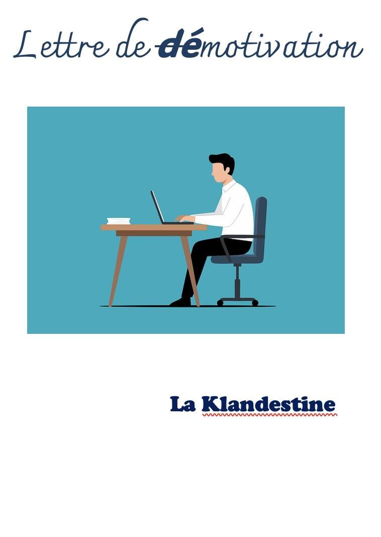 Couverture de Lettre de démotivation 4.0