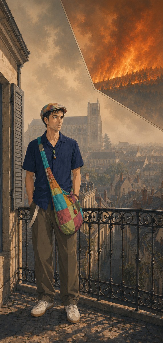 Couverture — Le ciel d'ocre